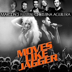 Maroon 5 Christina Aguilera Moves Like Jagger